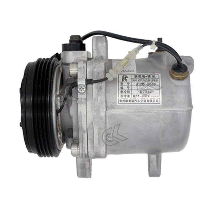 Picture of Rotary vane type automotive air-conditioning compressor